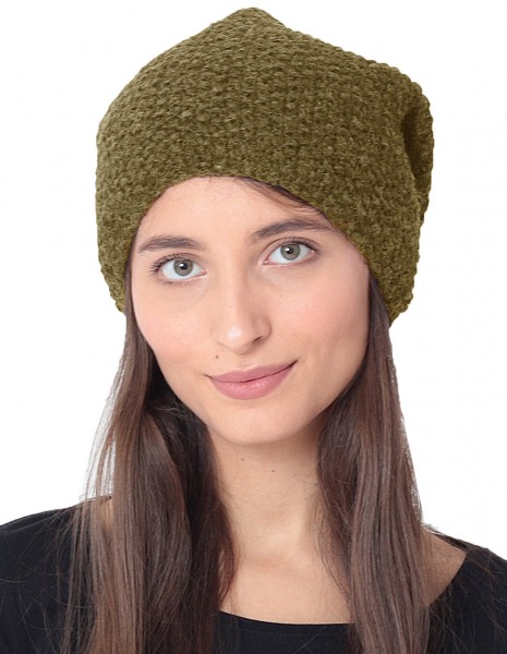 Mütze Beanie Strickmütze Wolle Wollmütze einfarbig Mütze ht41